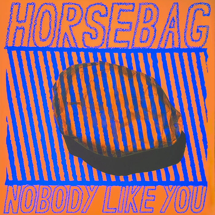 album cover with lumpy rock that says horsebag: nobody like you